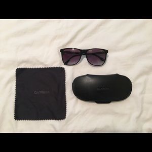 Men’s Carrera black sunglasses